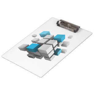 Porte-bloc l'amas flottant de cubes de SlipperyJoe varie en t