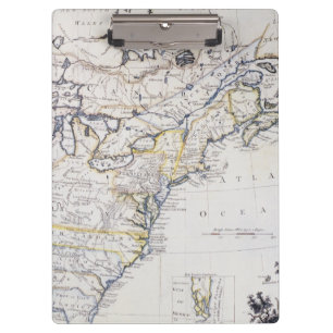 Porte-bloc L'AMÉRIQUE COLONIALE : CARTE, c1770