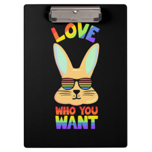 Porte-bloc Lapin lesbien LGBT