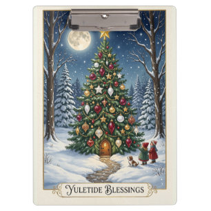 Porte-bloc L'Arbre de Solstice Enchanté