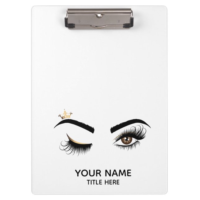 Porte-bloc Lash Queen Wink Artiste maquillage oeil Lashes (Devant)