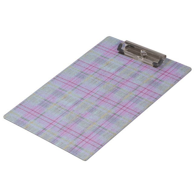 Porte-bloc Lavender Plaid Harmony  (Incliné)