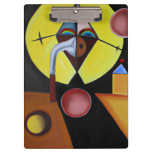 Porte-bloc Le docteur de la peste - Peinture à l'huile