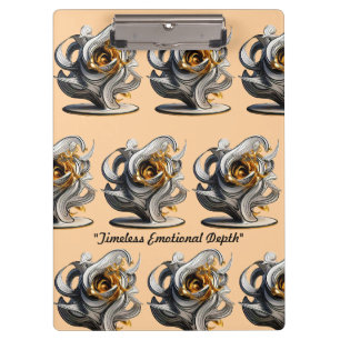 Porte-bloc "Le luxe par contraste"
