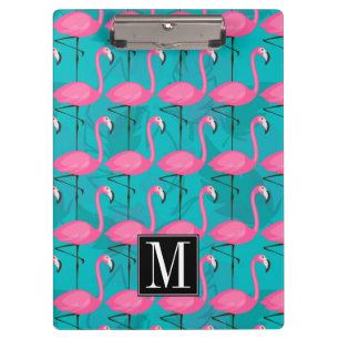 Porte-bloc Le motif lumineux   de Flamant rose ajoutent votre