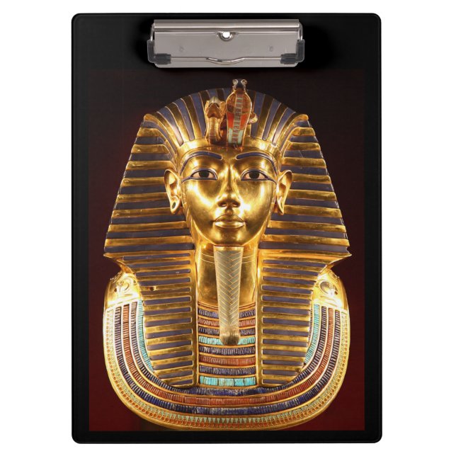 Porte-bloc Le roi Toutankhamon, masque d'or (Devant)