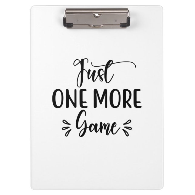 Porte-bloc Lecture Art Juste Un Jeu De Plus (Devant)