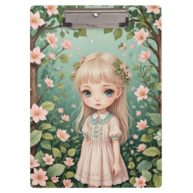 Porte-bloc L'Embrace de Blossom personnalisée (Devant)