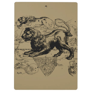 Porte-bloc Leo Constellation Hevelius 1690 Juillet23 - Août 2