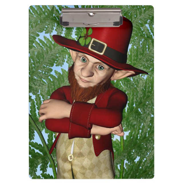 Porte-bloc Leprechaun (Devant)