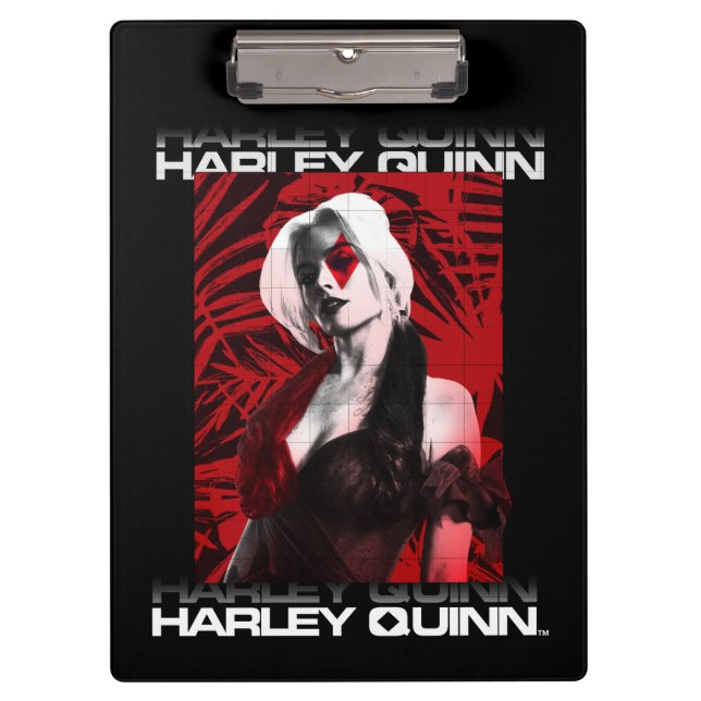 Porte-bloc L'équipe du suicide | Harley Quinn Portrait de la  (Devant)