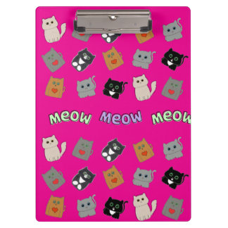 Porte-bloc Les chats sont mon langage de l'amour