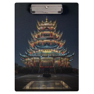 Porte-bloc Les constructions traditionnelles japonaises illum