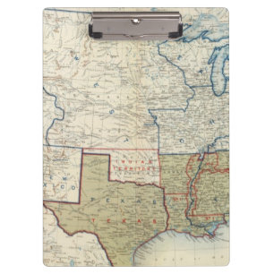 Porte-bloc Les Etats-Unis en juin 1861