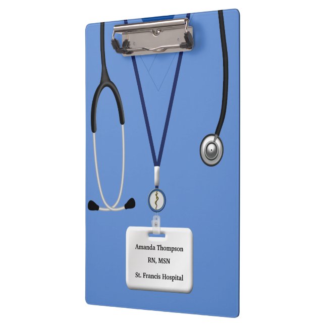 Porte-bloc Les Infirmières En Porte - bloc Bleu (Gauche)