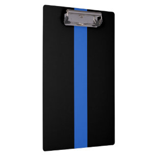 Porte-bloc Ligne Bleue Mince Drapeau symbole de solidarité po