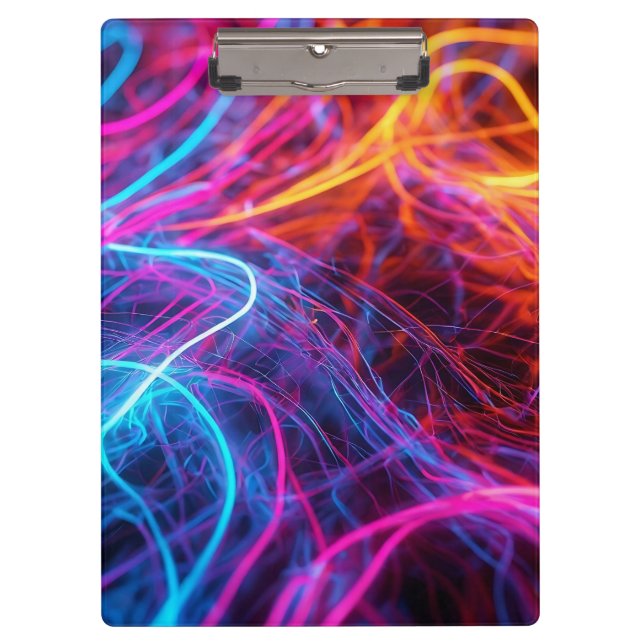 Porte-bloc Lignes de néon (Devant)