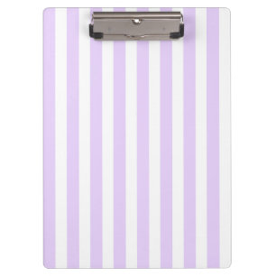 Porte-bloc Lilac violet et blanc bonbons rayures