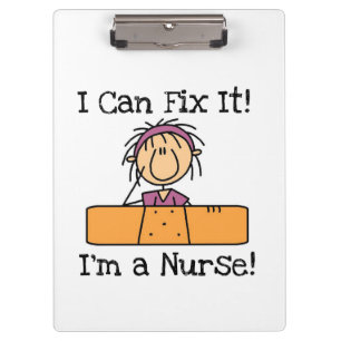 Porte-bloc L'infirmière I peut le fixer porte - bloc