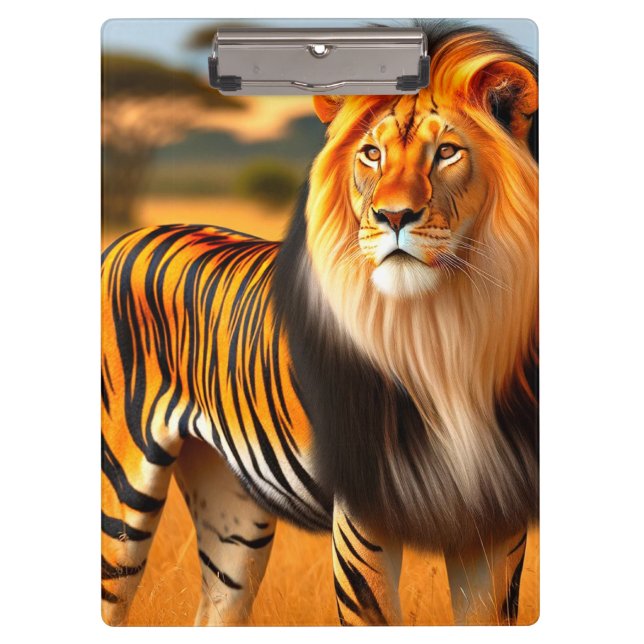 Porte-bloc Lion Tiger (Devant)