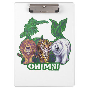 Porte-bloc Lions Tiger Ours Oh Mon