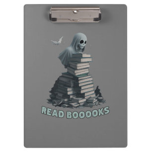 Porte-bloc Lire les livres, Ghost lecture livres