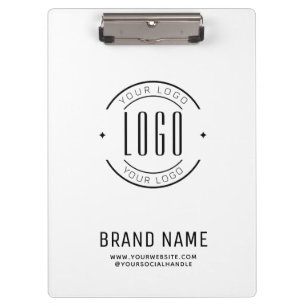Porte-bloc Logo d'entreprise personnalisée moderne marque com