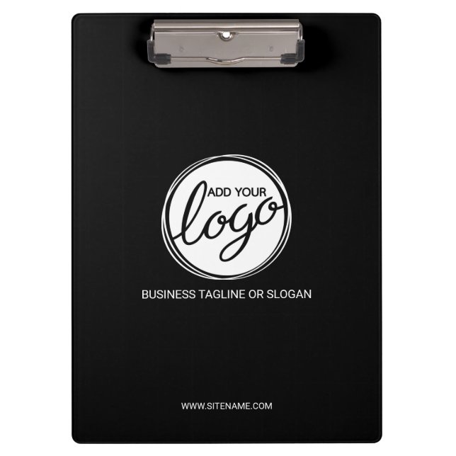 Porte-bloc Logo professionnel personnalisé avec texte personn (Devant)