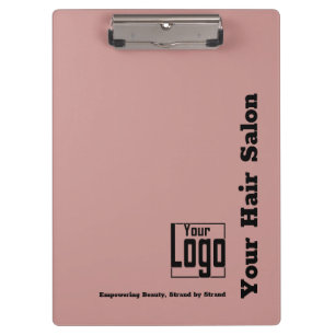 Porte-bloc Logo Simple Moto Black Rose Hair Salon