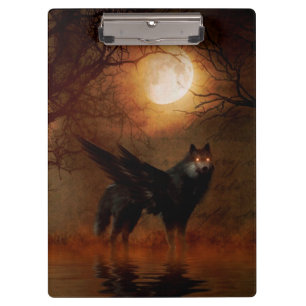 Porte-bloc Loup