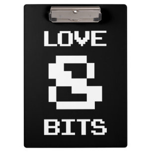 Porte-bloc Love 8 bits