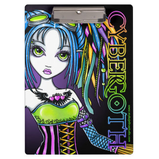 Porte-bloc Luxie Cybergoth Rainbow Fairy Porte - bloc