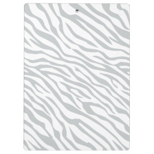 Porte-bloc Magic Zebra Stripes Click to Customize Grey Color
