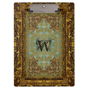 Porte-bloc Magnifique monogramme victorien