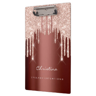 Porte-bloc Maquillage Artiste Lash Spark Rose du planificateu