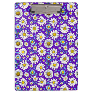 Porte-bloc Marguerites et Feuilles