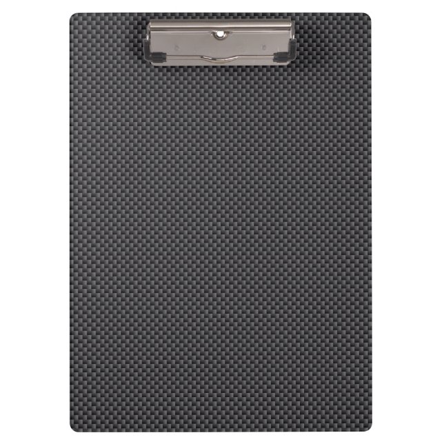 Porte-bloc Matériel noir et gris de fibre de carbone (Devant)