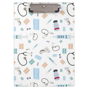 Porte-bloc Médecin de santé Motif Fournitures Médicales