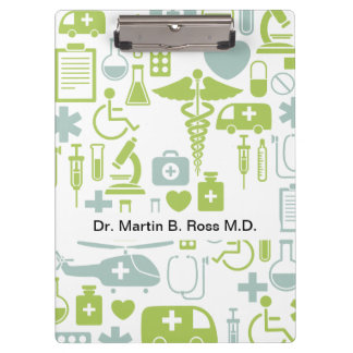 Porte-bloc Médecin porte - bloc personnalisé