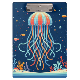 Porte-bloc méduse marine/plage/côtière