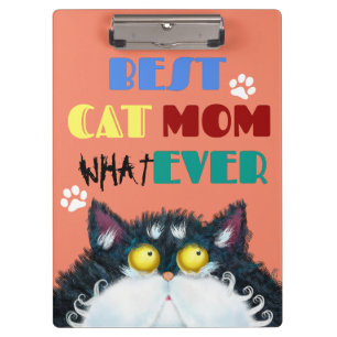 Porte-bloc Meilleur Cat Maman jamais   Amoureux de les chats 
