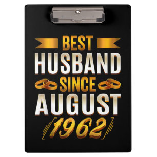 Porte-bloc Meilleur Mari Funny 58e anniversaire