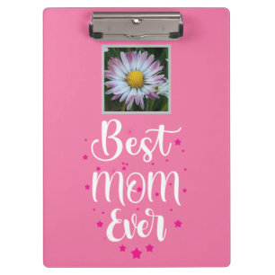 Porte-bloc Meilleure Maman Ever, Presse-papiers Mignon Daisy