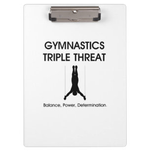 Porte-bloc Menace SUPÉRIEURE de triple de gymnastique