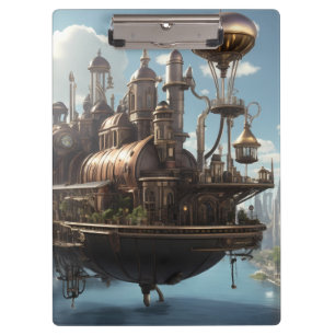 Porte-bloc Métropole de Steampunk