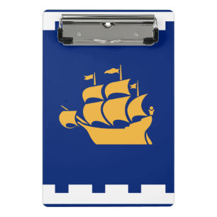 Porte-bloc Mini bloc-notes avec drapeau de la ville de Québec
