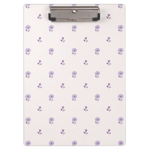 Porte-bloc Mini floral Focus pastel violet