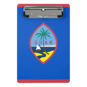 Porte-bloc Mini porte - bloc avec drapeau de Guam, USA