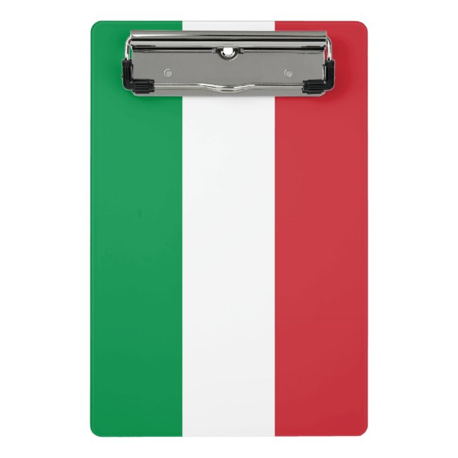 Porte-bloc Mini porte - bloc avec drapeau d'Italie (Devant)