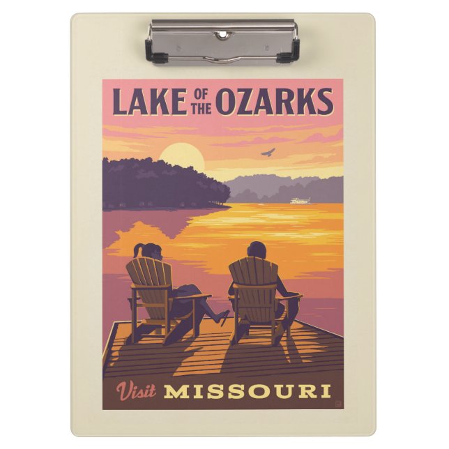 Porte-bloc Missouri | Lac des Ozarks (Devant)